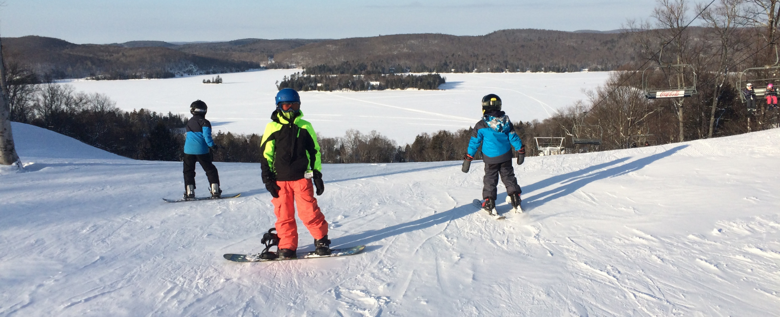 Top of ski hill.